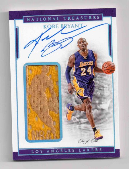 Kobe Bryant National Treasures 卡片回顧